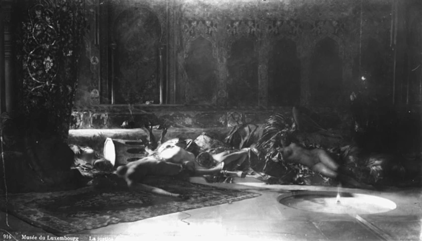 Jean - Joseph Benjamin, Constant, La giustizia dello sceriffo, 1885, Musée d'Orsay, Parigi